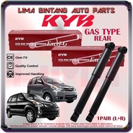 ( 1Pair ) Toyota Avanza F601 , F602 1.3 1.5 Rear Shock Absorber Gas KAYABA KYB (2003-2011)