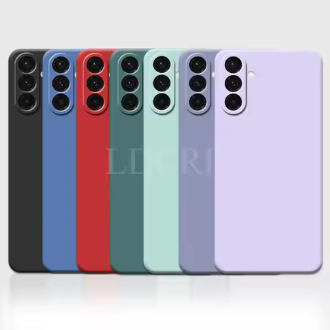 For Samsung Galaxy A17 Case Liquid Silicone Cover Galaxy A17 Case TPU Plain Rubber Phone Protector C