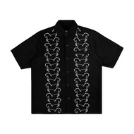 KEEPFS | Black Corduroy Shirt | Chaslys