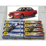 Spark Plug Nissan Bluebird Attesa (1988-1992) Set Of 4 Heads: Hella CM8RP-11/PM8RC-11