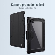 華為 Huawei Pad Pro 10.8 2021 --- Nillkin 悍甲Pro系列 平板皮套 智能休眠喚醒 三折翻頁 保護殼 內置筆槽 Bumper Leather Smart Cover