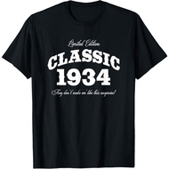 90 Year Old Vintage Classic Car 1934 90Th Birthday Gift T-Shirt