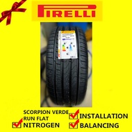 Pirelli Scorpion Verde Runflat tyre tayar tire(With Installation)255/45R20