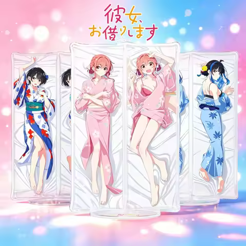 Rent A Girlfriend Acrylic Stand Keychain 2026 New Dakimakura Style Chizuru Sumi Ruka Mami Kimono Des