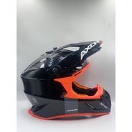 Axor Helmet Xcross Black Red (ECE 22.06)
