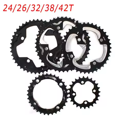 104/64BCD Chainring 24/26/32/38/42t MTB Bicycle Chain Ring Double/Triple Chainwheel mountain bike pa