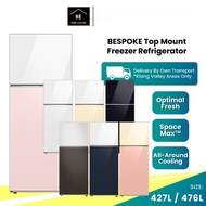 Samsung 427L / 476L BESPOKE Top Mount Freezer Refrigerator with Optimal Fresh+ Fridge Peti Sejuk 冰箱