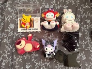 草莓熊Winnie the Pooh kuromi 公仔盲盒擺件