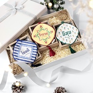 ANONA Thailand | เซตของขวัญถุงหอมมงคล ถุงหอมปรับอากาศในรถยนต์คละ 3 ลาย