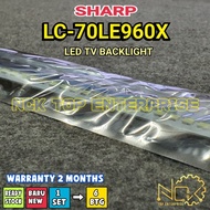 SHARP LC-70LE960X TV LED BACKLIGHT BARU READY STOCK LC-70LE960 LC70LE960X LC70LE960
