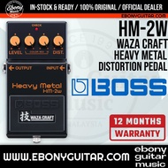 Boss HM-2W Waza Craft Heavy Metal Distortion Pedal - Legendary Analog Swedish Death Metal Chainsaw T