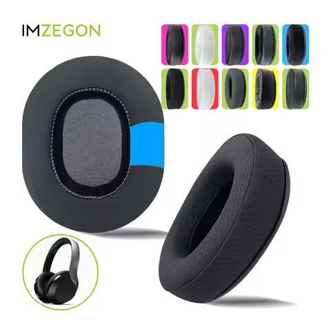 IMZEGON Replacement Earpads Headband for Philips Taph805bk TAPH 805 BK Headphones Ear Cushion Sleeve