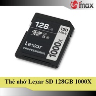 Thẻ nhớ LEXAR SDXC UHS II U3 1000X 128GB Class 10 150mb/s
