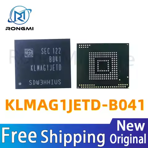 (1-5 piece)100% New KLMAG1JETD-B041 KLMAG1JETD B041 KLMAGIJETD BGA-153 EMMC 5.1 storage IC chipset