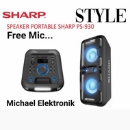 NEW SHARP AUDIO SPEAKER BLUETOOTH PS-930 - WIRE EMPORIUM