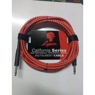 5 Meter Guitar Cable Braided Lyon