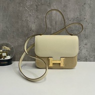 Hermes 康康19 奶昔白