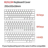 Acrylic Keyboard Clear Protector Case Mechanical Keyboard Dust Cover For 60/61/64 96 98104/108 Key M