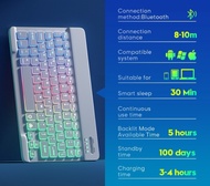 Backlit Keyboard For Tablet Android Ios Windows Wireless Mouse