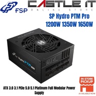 FSP Hydro PTM Pro 1200W 1350W 1650W ATX 3.0 3.1 PCIe 5.0 5.1 Platinum Full Modular Power Supply