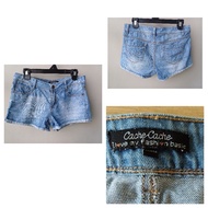 Cache Short Jeans Low Waist 33"