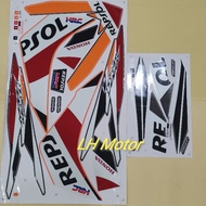 HONDA🌟 PEPSOL DASH 110 Fi ( 4 ) 🌟Body Sticker