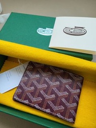 全新Goyard 酒紅色cardholder/銀包