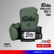 FAIRTEX F DAY Gloves Muay Thai Boxing Army Muay Thai Boxing Gloves