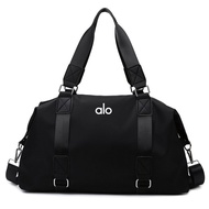 Alo Yoga Fitness Bag Portable Training Sports Bag Womens Wet and Dry Separation Large-capacity Busin