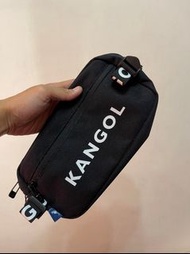 「 二手包 」 KANGOL 斜背腰包（黑）98