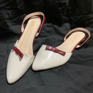 SIZE: EURO 35 | 22 CM | 1 INCH HEELS CLOSE SANDALS PRELOVE