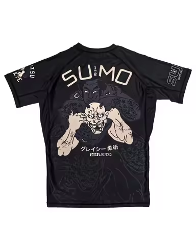 2026New Japanese Jiu-Jitsu Hannya Theme Anti-Abrasion Shirt Jiu-Jitsu Quick-Drying Training Suit Bre