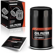 A-Premium 10K Miles Protection Spin On Oil Filter Compatible with Ford F-250 Super Duty 2011-2023, F
