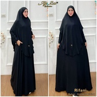 AJE ZAS - Gamis/Jubah Jumbo Syari Kode-RIFANI Matt Crinkle Airflow