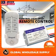BREGNET 3 Way Lighting Remote Control Switch Wireless Receiver Lamp Light Remote Control Switch ON /
