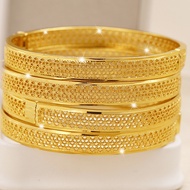 honey Vòng tay vàng cát tổ ong Việt Nam vòng tay cô dâu đám cưới châu Phi Ấn Độ Dubai vòng tay hoa r