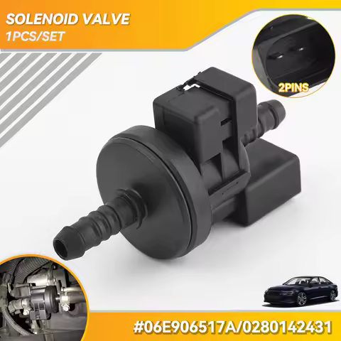 Vacuum Solenoid Valve Solenoid N80 06E906517A 0280142431 For Audi A3 A4 A6 Q7 A8 VW Mk5 MK6 Golf GTI