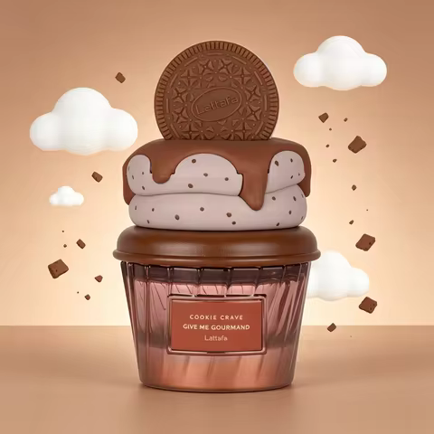 Yara Lattafa Cookie Crave Give Me Gourmand Eau De Parfum Long Lasting Sweet Cookie Cream Gourmand Fr