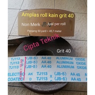 Sandpaper Roll Flexible Fabric Grit 40 Non Brand Grit40 JB-5 Flexible Abrasive Clotch Roll AA-40
