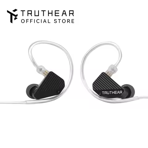 TRUTHEAR PURE earphones 1DD+3BA Hybird Wired in-ear headphones HIFI earplugs 3.5mm plug 0.78mm 2pin 
