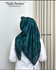 Hijab Jilbab Kerudung Segi Empat Scarves Motif JP Journey KW Jurnay Nala Series/ Journey Scarves Jur