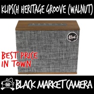 [BMC] Klipsch Heritage Groove Wireless Portable Bluetooth Speaker (Matte Black/Walnut)