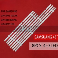 Ua43m5100ak/ua43t6000ak Samsung 43 inch LED TV backlight (TV and lamp) Samsung 43 inch LED TV ua43m5