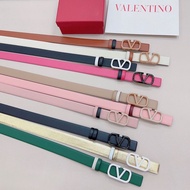 I5P1 Valen '''o 3cm New Style Women's Belt Genuine Leather All-Match Jeans Dress Korean Version Ladi