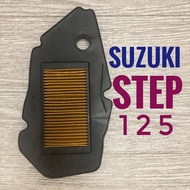 กรองอากาศ SUZUKI STEP 125  ซูซูกิ สเตป 125 กรอง อากาศ มอเตอร์ไซค์