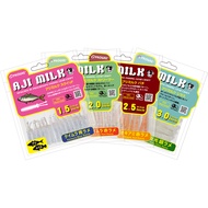 PROGRE Aji Milk Micro Worm Soft Plastic - Fishing Lure Bait