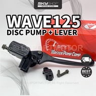 HONDA WAVE125 DISC PUMP + LEVER (FRONT) MASTER PUMP ASSY BRAKE LEVER ASSY HANDLE BREAK W125 WAVE 125 (S)