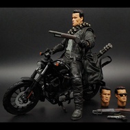 รุ่นเลียนแบบโครงกระดูก T800 T1000 Terminator Future Soldier Dark Fate Arnold Schwarzenegger ของเล่นป