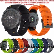 Tali jam Garmin Fenix 6X Pro Fenix 5X Plus Fenix 3 hr Quatix 3 26mm