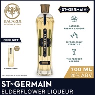 St Germain Elderflower Liqueur - 700ml / 70cl 20% ABV - French Liqueur Made with Fresh Hand-Picked E